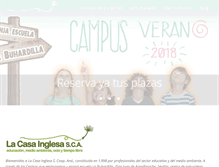 Tablet Screenshot of lacasainglesa.com